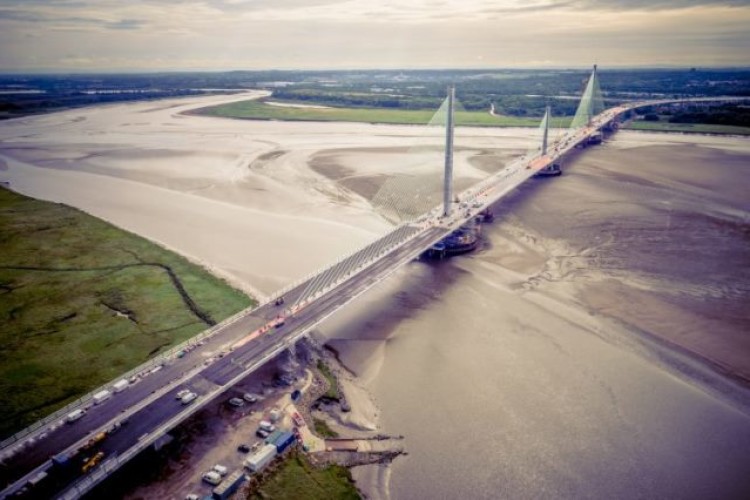 Mersey Gateway Bridge, August 2017