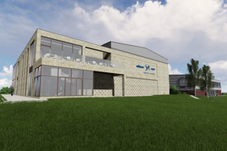 CGI of Wilson Fort Sports Centre