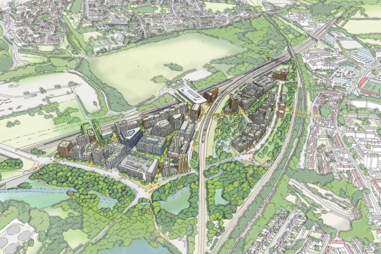 The plan for Ebbsfleet Central