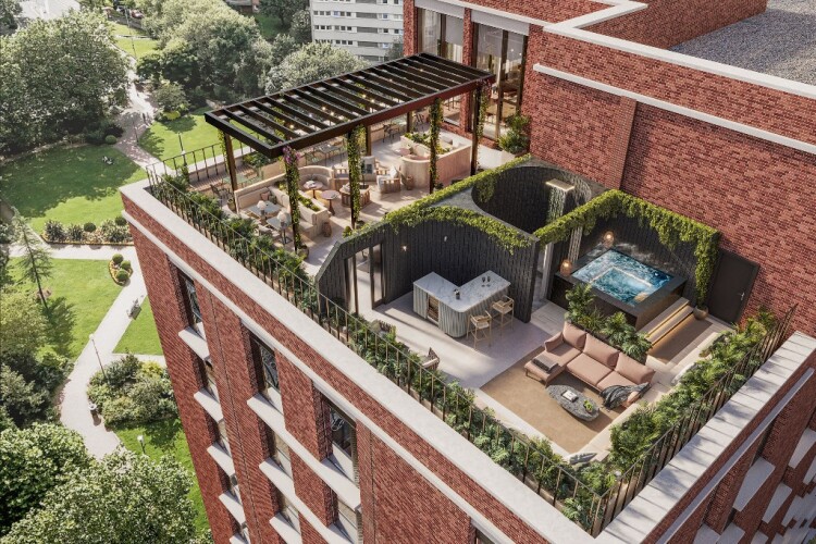 Edition Birmingham comprises a 46-storey tower and 15-storey tower