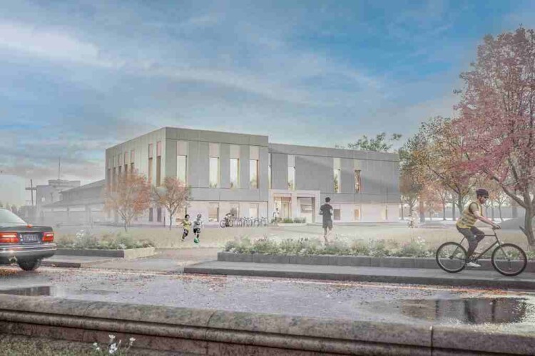 artist's impression of how the Beachfields leisure site might look (image from Alliance Leisure)
