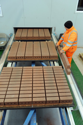 Persimmon is the first UK house-builder to make its own bricks 