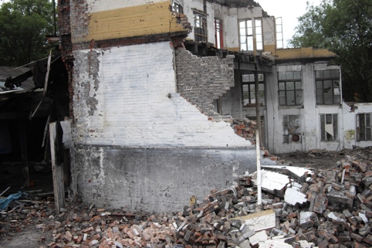 An Excavation & Contracting asbestos removal job in Stockport, as featured on the company's website