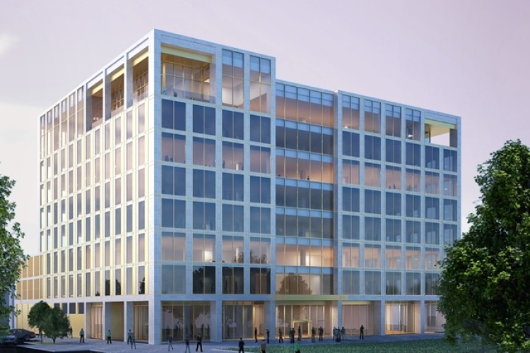 CGI of the 100 Avebury Boulevard office block