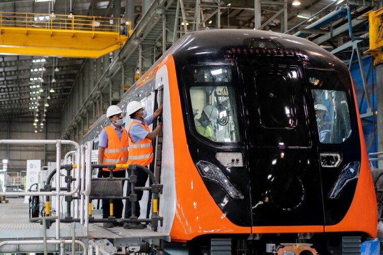 The Movia trains will be built at Alstom India's factory in Gujarat
