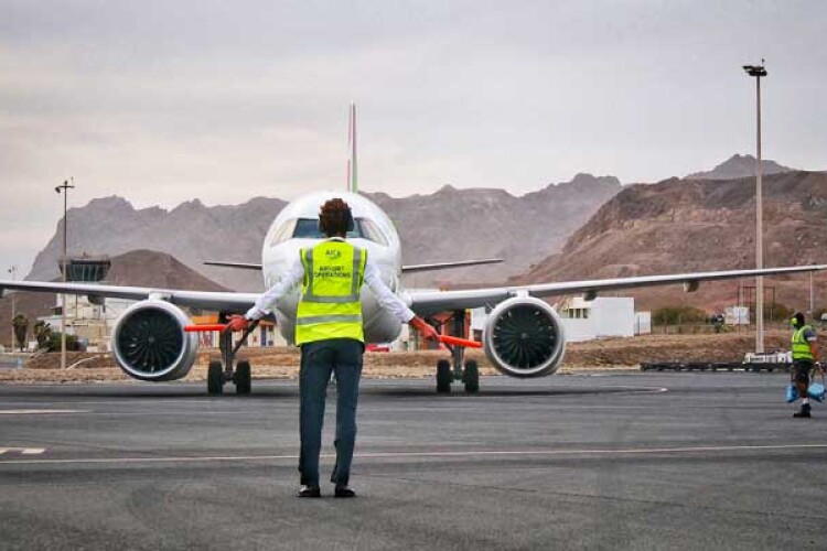 S&atilde;o Vicente airport in Cape Verde