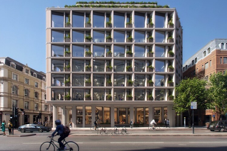 HOK's plan for Fleet House [image &copy;pixelflakes]. Fleet House as it is now, the before shot, can be seen below.