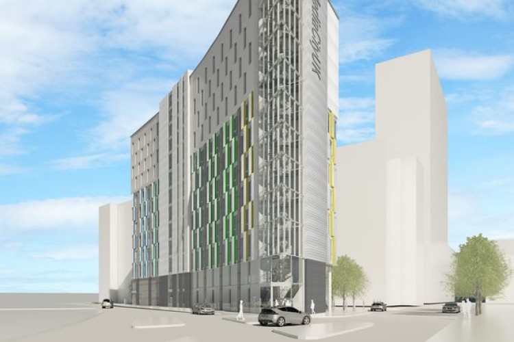 The planned Premier Inn will occupy four of the 10 floors