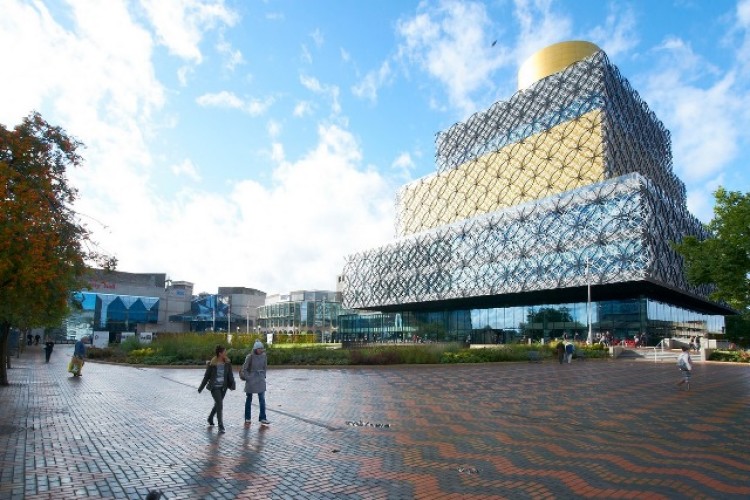 Birmingham's Centenary Square 