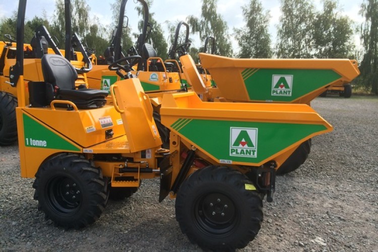 A-Plant's new dumpers have begun to arrive