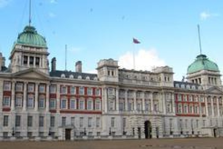 The Old Admiralty Building, across Hores Guards Parade