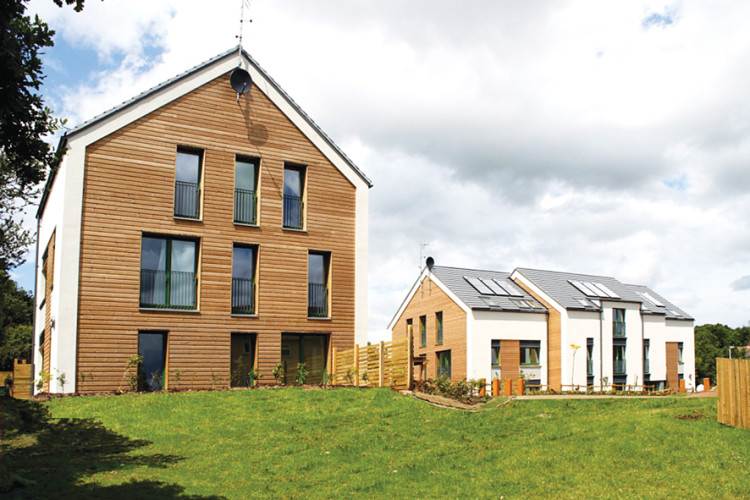 Knights Place, Exeter, is one of the first multi-occupancy social housing schemes in the UK to be built to the Passivhaus standard
