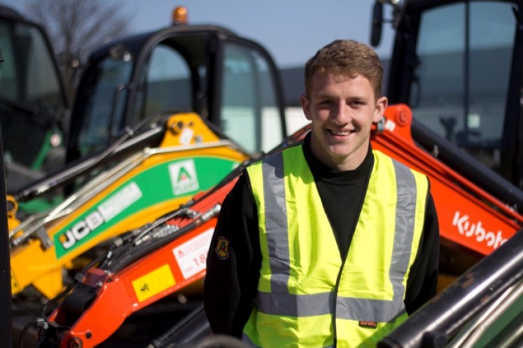 A happy A-Plant employee