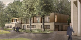 The building has been designed to be demountable should the area ever need to be returned to woodland
