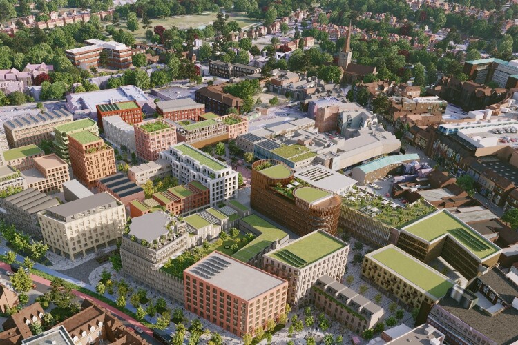 The vision is to turn Solihull's Mell Square into a new mixed-use neighbourhood