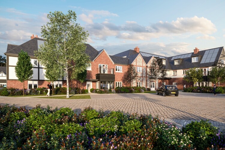 CGI of Widmore Park