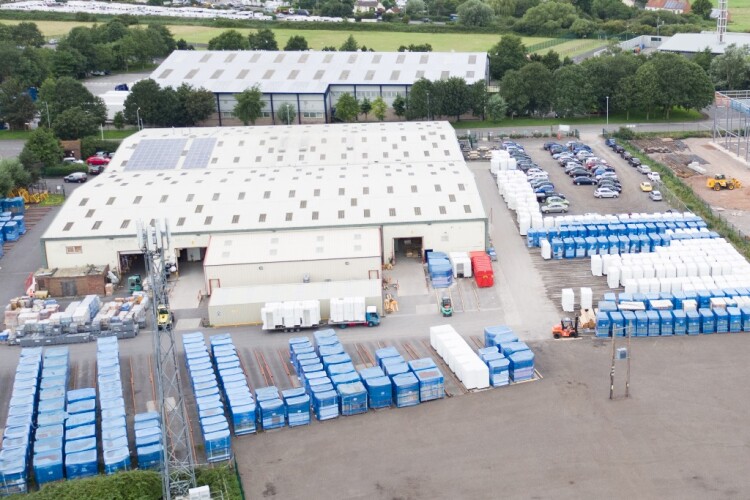 Pods ready for shipment at Offsite Solutions' Somerset factory