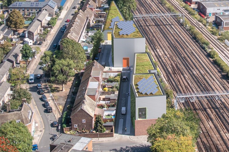 The Steel Works will be built on the site of what used to be Culvert Court, between Culvert Road and the rail tracks