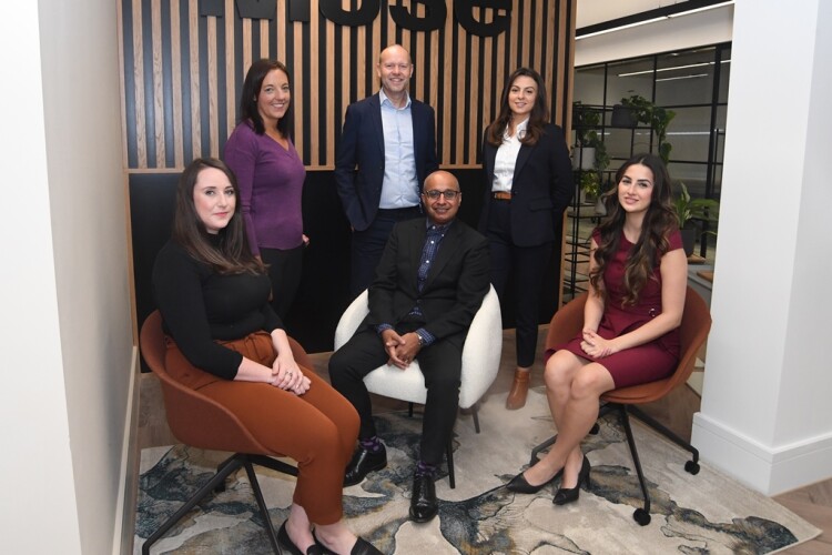 Clockwise from top left to right, Maggie Grogan, Jonathan Ashcroft, Iona Macrury, Sharne Sahajpal, Basit Ali and Rachel Conway