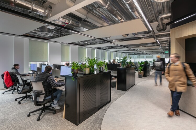 Henry Boot's new offices at the top of the Isaacs Building in Sheffield