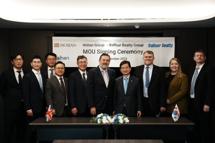 The memorandum of understanding was signed in Seoul on 23rd November 2023