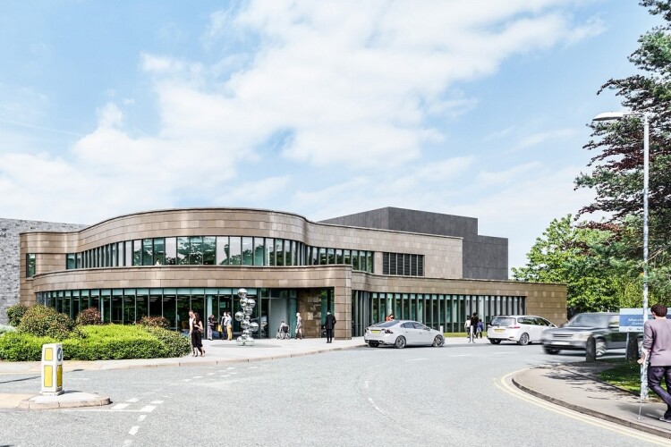 The planned Christie at Macclesfield cancer centre