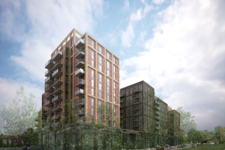 Elthorne Works scheme has been designed by Patel Taylor Architects