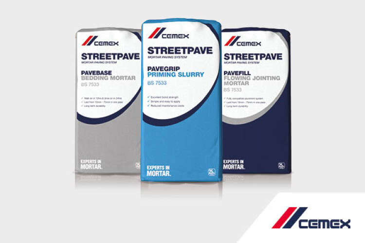 Cemex Streetpave PaveBase, PaveGrip & PaveFill 