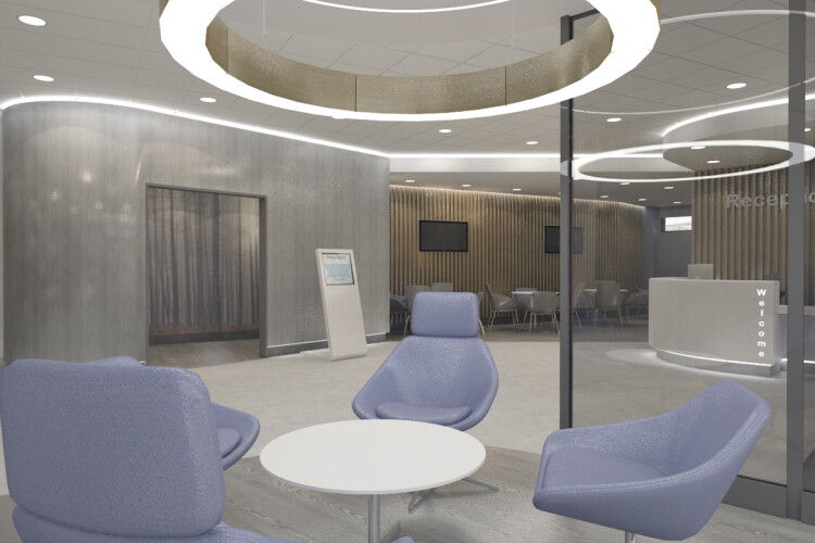 Artist's impression of the Swindon Radiotherapy Centre 