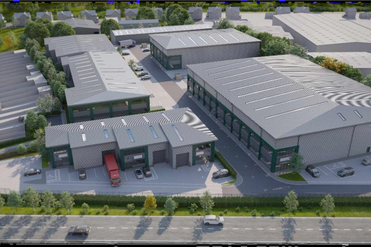 Image of Kier Trade City Luton courtesy of Ian C King Associates