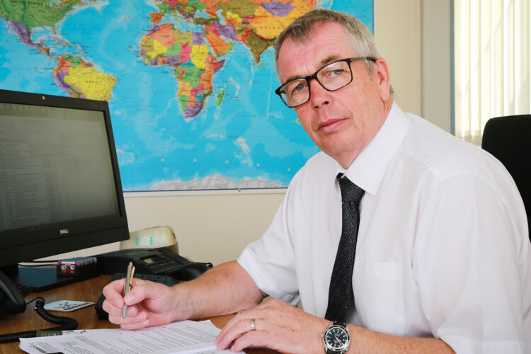 Reid Steel managing director Simon Boyd 