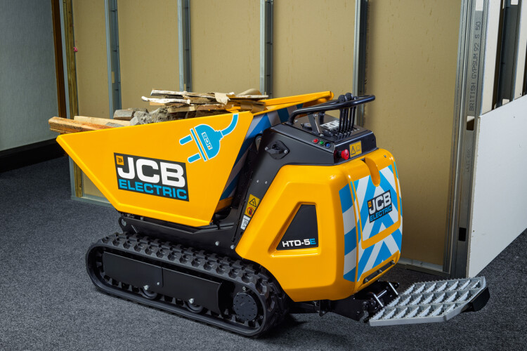 JCB's HTD-5e E-Dumpster