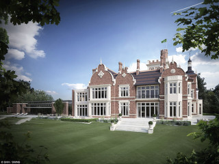 CGI of the restored Athlone House