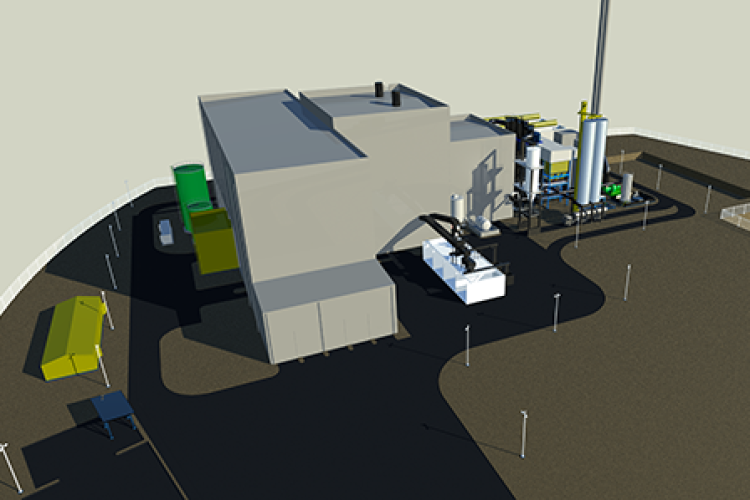 Rendering of the Hooton Park plant that BWSC is building