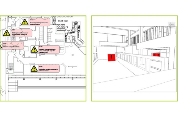 The Risk Cube is capable of working across multiple software platforms, including Revit and Navisworks.