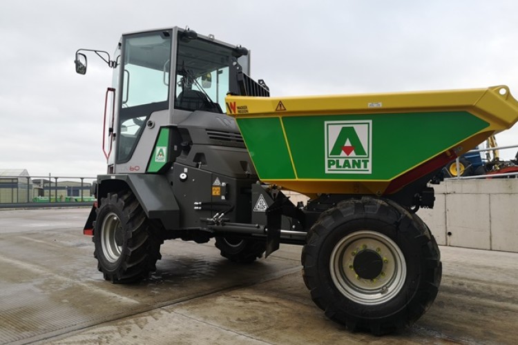 A-Plant's six-tonne DV60 dumper