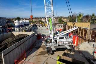 The LR1160E working for SCS in Kilburn