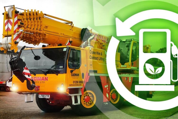 Cadman Cranes is a user of Green Biofuels' Green D+ HVO 