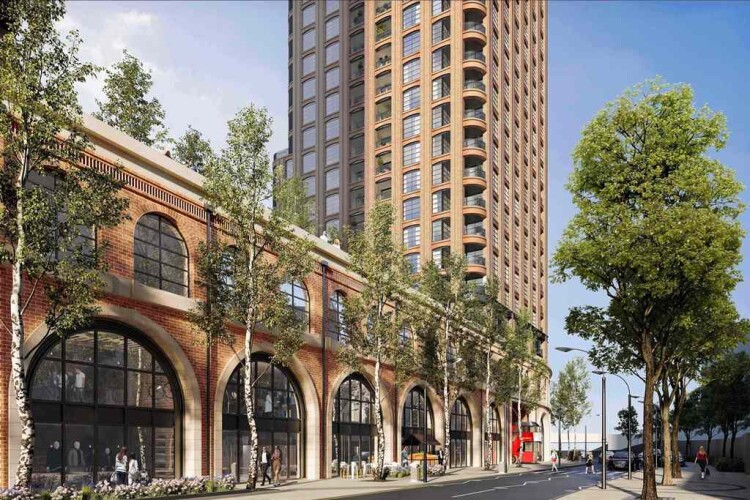380 apartments will be built across two tower blocks