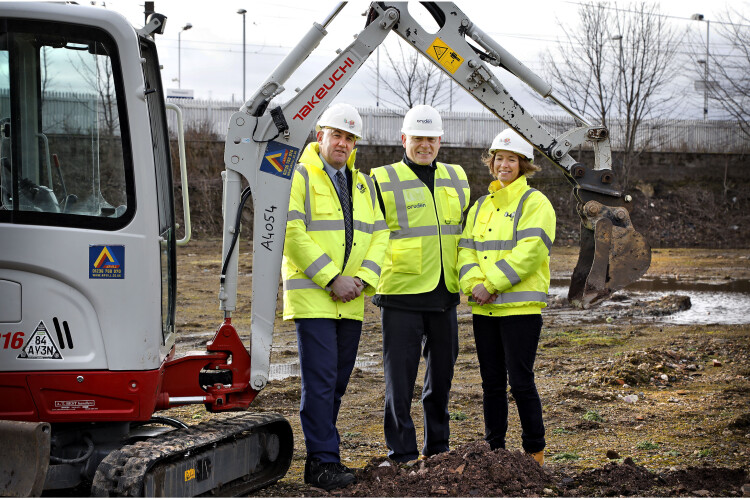 (left to right) Paul McLennan, Allan Callaghan and Ann Leslie.