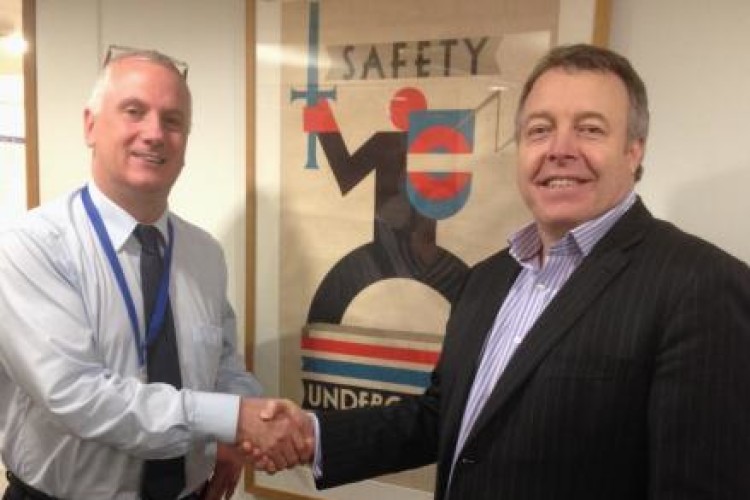 TfL&rsquo;s George McInulty and Network Rail&rsquo;s Guy Wilmhurst-Smith
