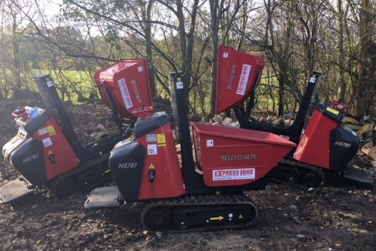 Hinowa dumpers