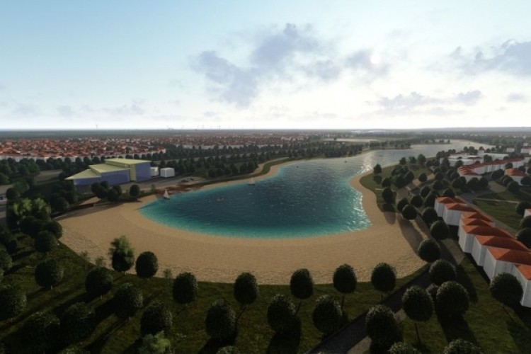  Artist&rsquo;s impression of the Lincolnshire Lakes project