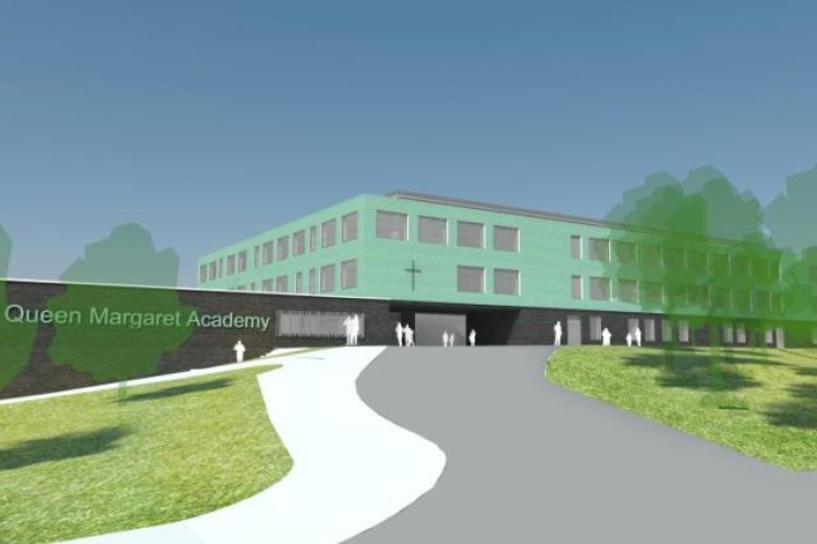 CGI of the new school building