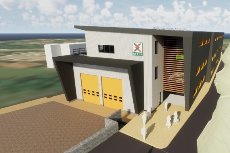 CGI of the new centre in South Shields