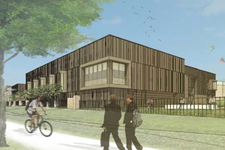Artist&rsquo;s impressions of the new sports centre at King Edward&rsquo;s School, Birmingham. Image courtesy of BDP