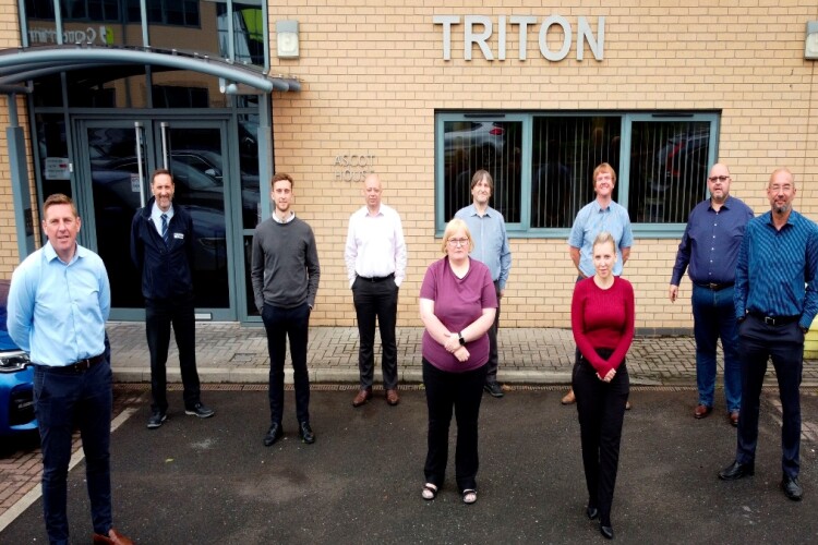 Triton's Warrington team