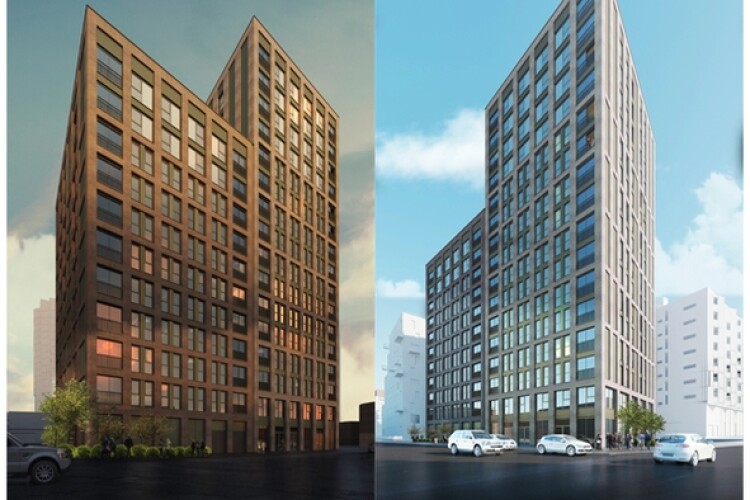Morgan Sindall will build an 11-storey and a 16-storey block of flats