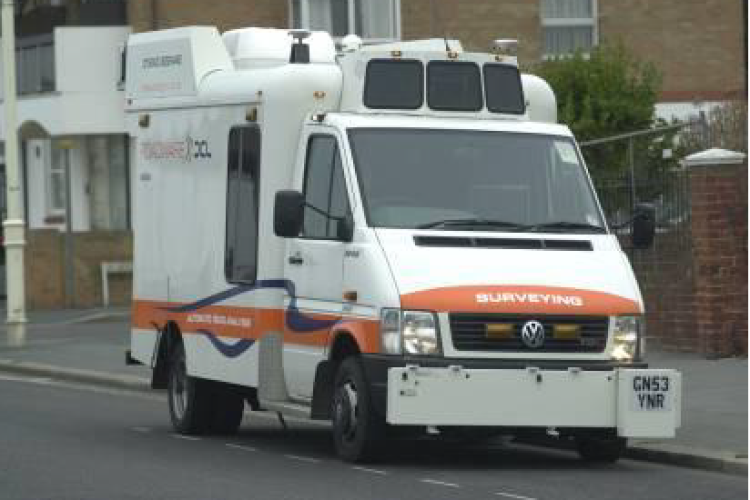 A typical SCANNER vehicle that is used to monitor local highway condition