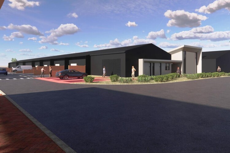 CGI of the planned Broadland Food Innovation Centre